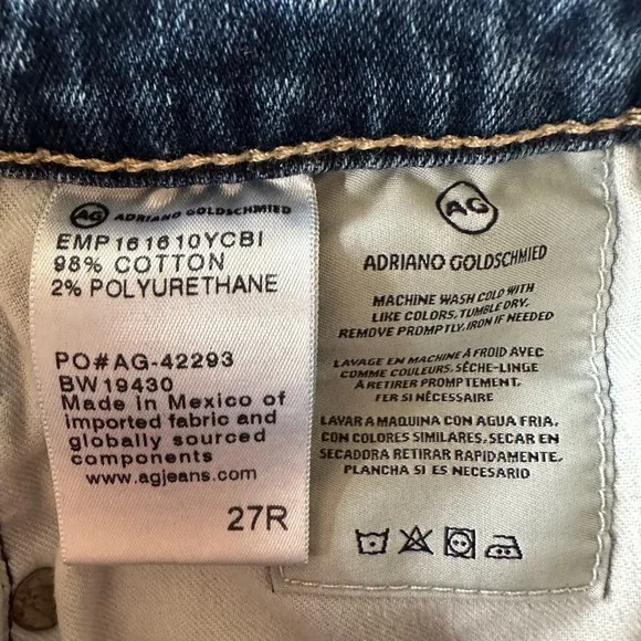 AG Women’s Denim Jeans Harper Essential straight - Picture 7 of 10